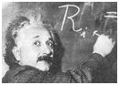 Einstein anti-rechts genie
