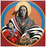 Jesus with children - John Giuliani